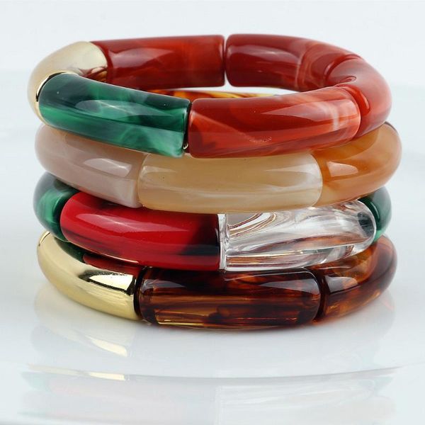 charm bracelets fishsheep colorful acrylic set for women girls resin stretch tube beads bracelet bangle 2021 fashion jewelry, Golden;silver
charm bracelets fishsheep colorful acrylic set for women girls resin stretch tube beads bracelet bangle 2021 fashion jewelry, Golden;silver