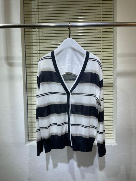 women's knits & tees 2021 women fashion long-sleeved striped sweater 0401, White
women's knits & tees 2021 women fashion long-sleeved striped sweater 0401, White