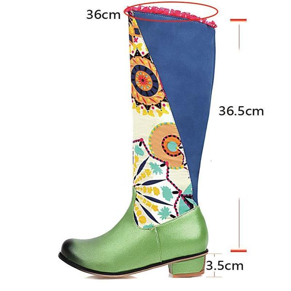 boots lsewilly bohemia ethnic knee high riding women low heel autumn shoes floral print graffiti long large size mmjk, Black
boots lsewilly bohemia ethnic knee high riding women low heel autumn shoes floral print graffiti long large size mmjk, Black