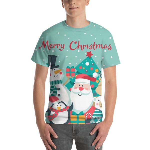 christmas santa claus reindeer snowman holiday 3d full print all over t-shirt, White;black
christmas santa claus reindeer snowman holiday 3d full print all over t-shirt, White;black