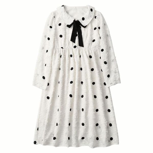 maternity dresses clothes autumn fold-down collar lace-up polka dot dress mid-length out nobility fashion elegant versatile clothing who, White
maternity dresses clothes autumn fold-down collar lace-up polka dot dress mid-length out nobility fashion elegant versatile clothing who, White