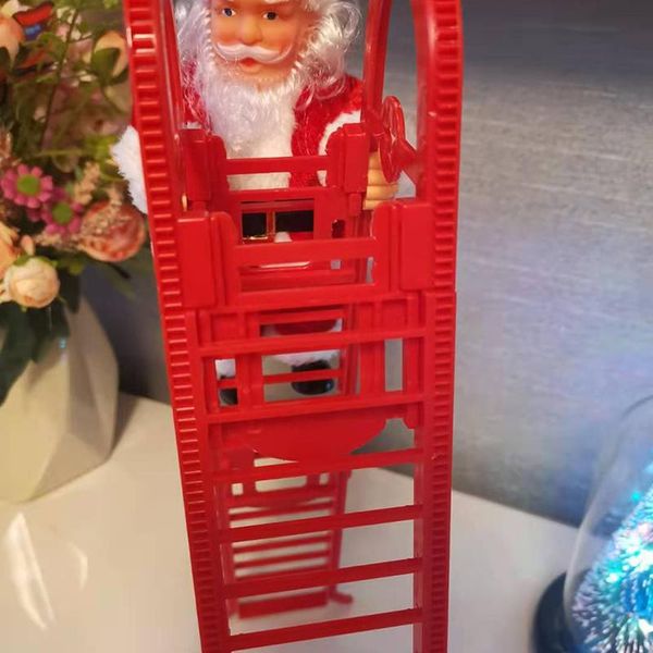 party favor christmas electric toy santa claus climbing ladder battery powered plush doll xmas decor for your home @ls
party favor christmas electric toy santa claus climbing ladder battery powered plush doll xmas decor for your home @ls