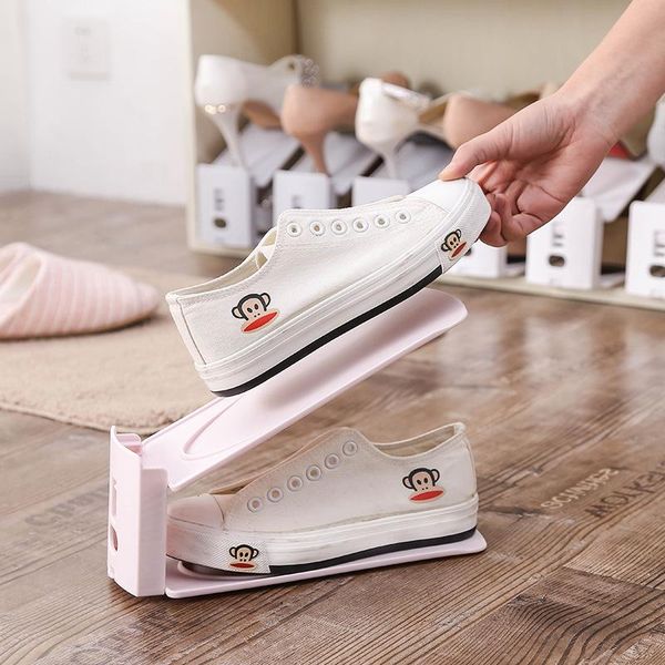 creative adjustable double shoe hanger home dust-proof storage rack simple fashion wardrobe entrance bracket organizer clothing &
creative adjustable double shoe hanger home dust-proof storage rack simple fashion wardrobe entrance bracket organizer clothing &