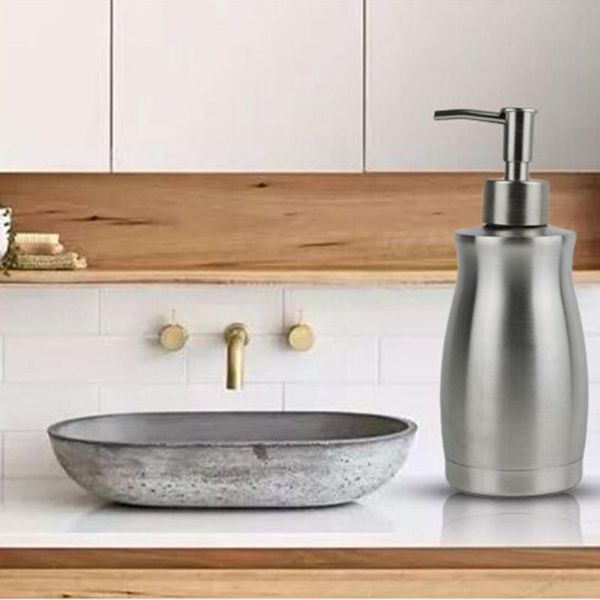 storage bottles & jars 400ml stainless steel soap pump emulsion hand sanitizer shampoo liquid bottle dispenser refillable empty
storage bottles & jars 400ml stainless steel soap pump emulsion hand sanitizer shampoo liquid bottle dispenser refillable empty