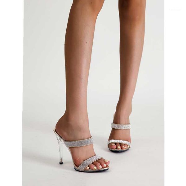 slippers crystal sandals and women summer wear 2022 european american fashion all-match 11cm, Black
slippers crystal sandals and women summer wear 2022 european american fashion all-match 11cm, Black