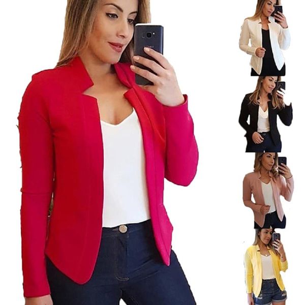 women's jackets women long sleeve jacket autumn winter short coat 2021 fashion loose outwear open stitch slim elegant black streetwear, Black;brown
women's jackets women long sleeve jacket autumn winter short coat 2021 fashion loose outwear open stitch slim elegant black streetwear, Black;brown