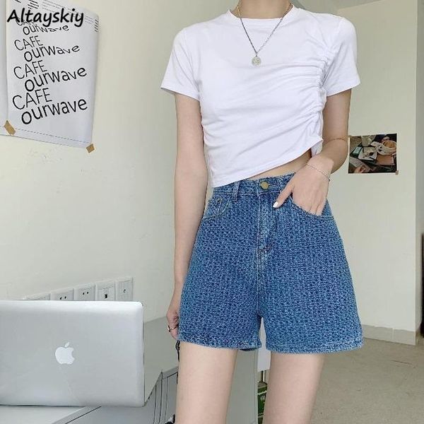 shorts women high waist vintage denim summer fashion korean style wide leg trousers loose all-match chic casual female bottoms women's, White;black
shorts women high waist vintage denim summer fashion korean style wide leg trousers loose all-match chic casual female bottoms women's, White;black
