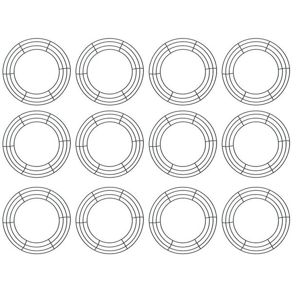 decorative flowers & wreaths 12 pieces metal wreath frame dark green wire round rings for christmas home decor (10 inch)
decorative flowers & wreaths 12 pieces metal wreath frame dark green wire round rings for christmas home decor (10 inch)
