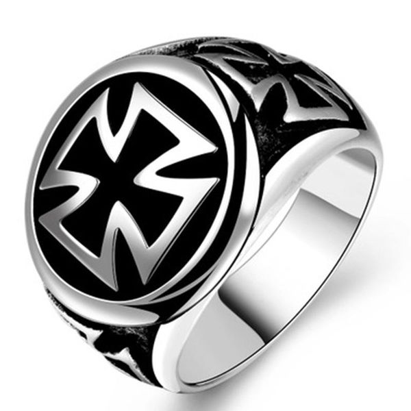 cluster rings cool fashion men's 316l stainless steel cross ring for men black titanium vintage male finger decoration jewelry, Golden;silver
cluster rings cool fashion men's 316l stainless steel cross ring for men black titanium vintage male finger decoration jewelry, Golden;silver