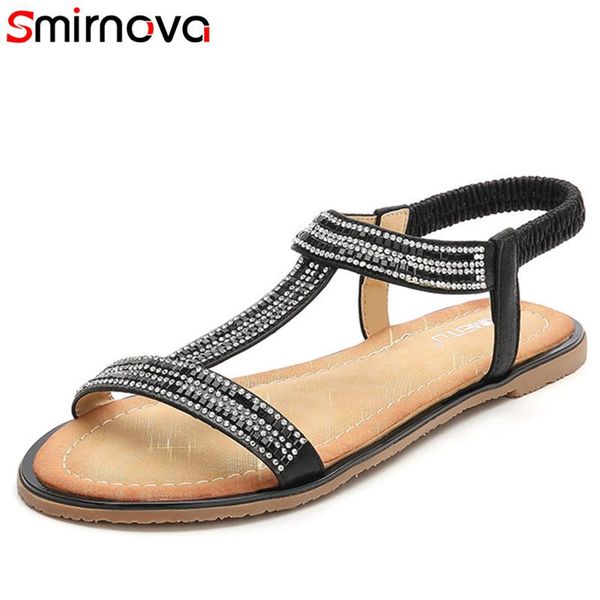 smirnova 2021 flat shoes women summer sandals slip on sweet beading beach comfortable simple casual woman, Black
smirnova 2021 flat shoes women summer sandals slip on sweet beading beach comfortable simple casual woman, Black