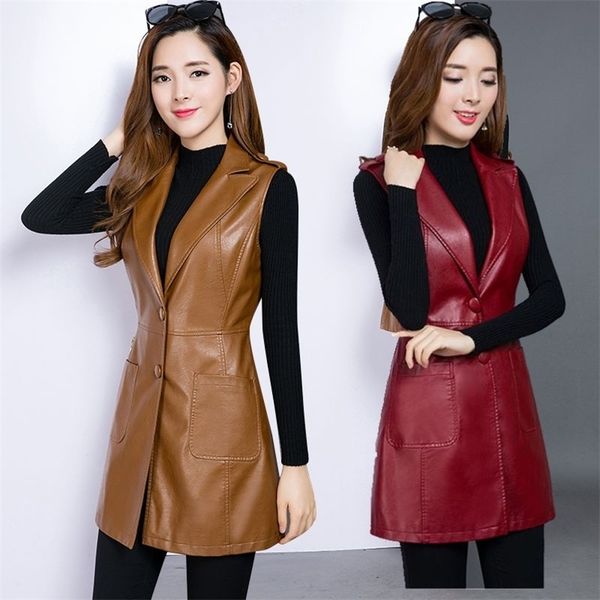 plus size 3xl pu leather red women's vest long sleeveless sherpa coat female spring waistcoat for feminine jacket 210915, Black;white
plus size 3xl pu leather red women's vest long sleeveless sherpa coat female spring waistcoat for feminine jacket 210915, Black;white