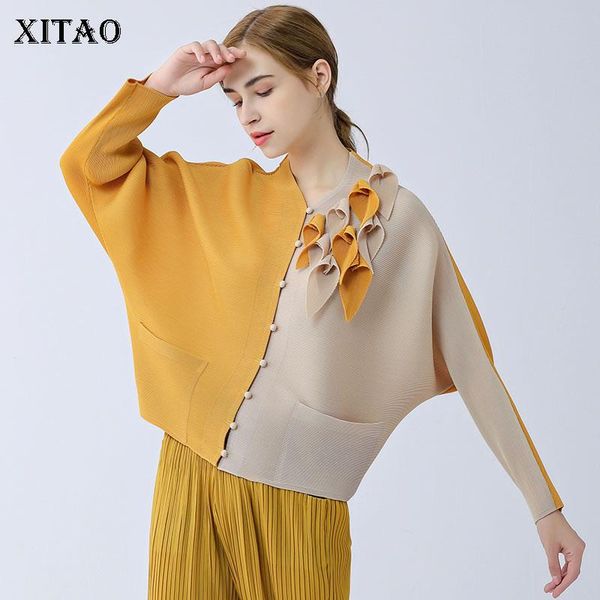 women's t-shirt xitao patchwork hit color pocket t shirt women 2021 spring casual fashion style temperament all match clothes zy4594, White
women's t-shirt xitao patchwork hit color pocket t shirt women 2021 spring casual fashion style temperament all match clothes zy4594, White