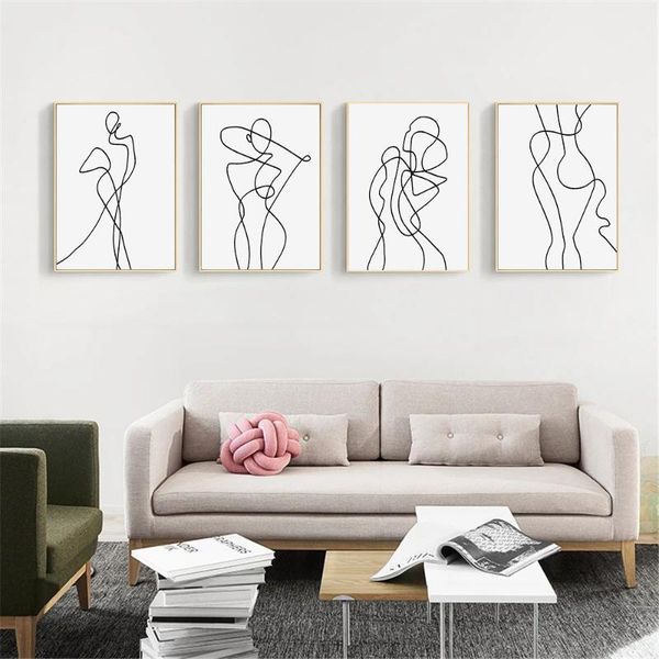 paintings abstract line art poster woman body drawing canvas print minimalist wall nordic picture living room decorpainting
paintings abstract line art poster woman body drawing canvas print minimalist wall nordic picture living room decorpainting