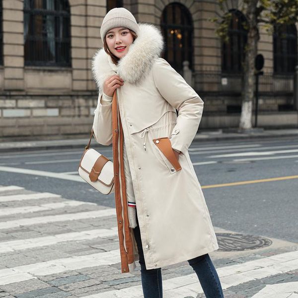 women's down & parkas yizzhoy women large fur collar warm hooded long thickness snow overcoat -30 degree cotton coat winter jacket, Black
women's down & parkas yizzhoy women large fur collar warm hooded long thickness snow overcoat -30 degree cotton coat winter jacket, Black