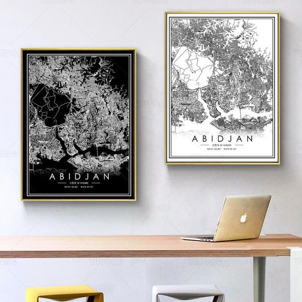 paintings abidjan world city map posters canvas landscape wall art prints for living room home interior decoration framed
paintings abidjan world city map posters canvas landscape wall art prints for living room home interior decoration framed