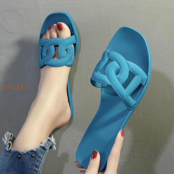 slippers 2021 euramerican style women's shoes ly summer pvc slides non-slip beach flat woman comfortable, Black
slippers 2021 euramerican style women's shoes ly summer pvc slides non-slip beach flat woman comfortable, Black