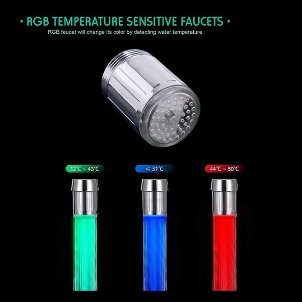 kitchen faucets led water faucet 7 color light changing glow shower stream sink tap replacement part for bathroom x4ye
kitchen faucets led water faucet 7 color light changing glow shower stream sink tap replacement part for bathroom x4ye