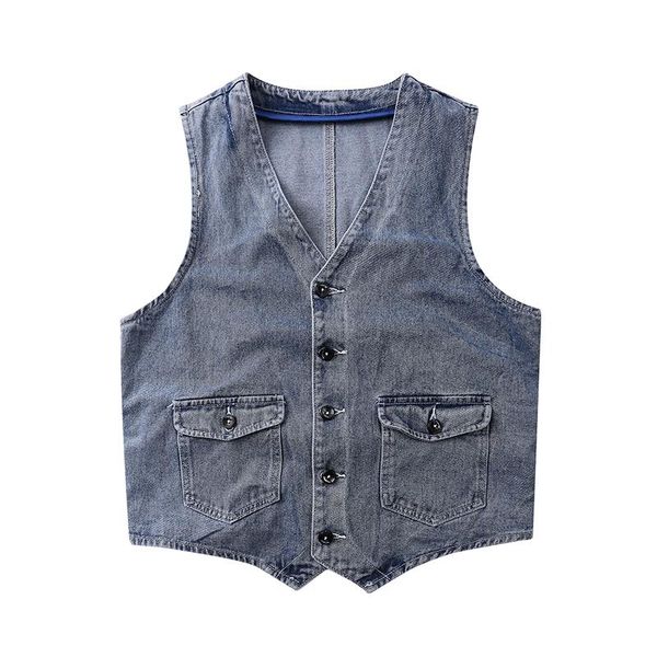 men's vests original streetwear washed retro denim vest men and women pockets loose casual jeans oversize sleeveless jacket, Black;white
men's vests original streetwear washed retro denim vest men and women pockets loose casual jeans oversize sleeveless jacket, Black;white