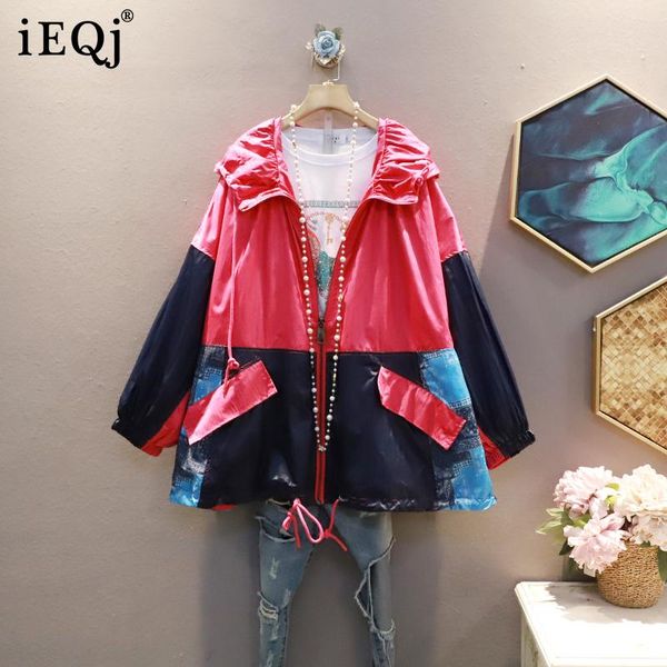 women's jackets ieqj 2021 arrivals patch work zipper long sleeve coat for women fashionable all-match autumn casual street style 3t1210, Black;brown
women's jackets ieqj 2021 arrivals patch work zipper long sleeve coat for women fashionable all-match autumn casual street style 3t1210, Black;brown