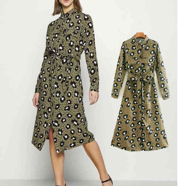 casual dresses woman fashion animal print shirt style dress long sleeve sashes ladies elegant retro vestidos spring j38b, Black;gray
casual dresses woman fashion animal print shirt style dress long sleeve sashes ladies elegant retro vestidos spring j38b, Black;gray