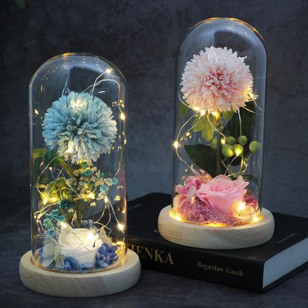 wedding home decor artificial dried flowers vase with light for christmas ornaments halloween valentine's day year gift decorative & wr
wedding home decor artificial dried flowers vase with light for christmas ornaments halloween valentine's day year gift decorative & wr