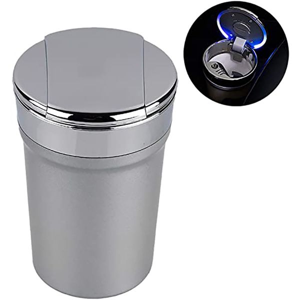 portable windproof ashtray with led blue light mini detachable stainless steel car trash can for outdoor travel home use
portable windproof ashtray with led blue light mini detachable stainless steel car trash can for outdoor travel home use