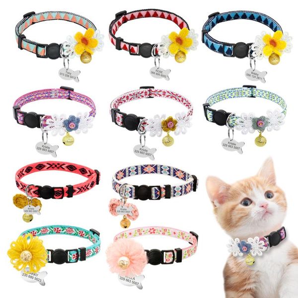cat collars & leads safety nylon collar customized personsized id tag kitten cats with bell pet accessories
cat collars & leads safety nylon collar customized personsized id tag kitten cats with bell pet accessories