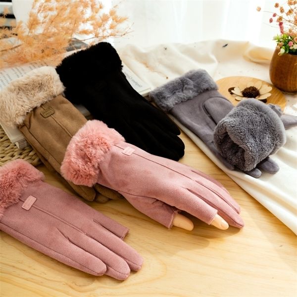 autumn and winter women's missing two finger wool mouth suede points to outdoor cold protection warmth, cycling driving korean, Black
autumn and winter women's missing two finger wool mouth suede points to outdoor cold protection warmth, cycling driving korean, Black