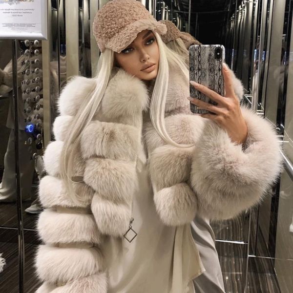 women's fur & faux mink strip sewed coat turn down collar jacket imitation hair long sleeve stitching female cardigan, Black
women's fur & faux mink strip sewed coat turn down collar jacket imitation hair long sleeve stitching female cardigan, Black