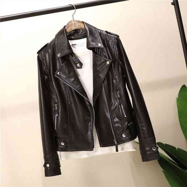 / no plush spring and autumn locomotive korean slim fit leather short pu women's fashion et, Black;brown
/ no plush spring and autumn locomotive korean slim fit leather short pu women's fashion et, Black;brown