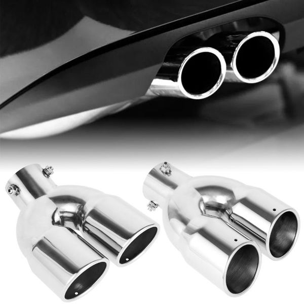 manifold & parts exhaust tip universal 76mm car dual outlet muffler pipe stainless steel end trim tail throat liner tips
manifold & parts exhaust tip universal 76mm car dual outlet muffler pipe stainless steel end trim tail throat liner tips