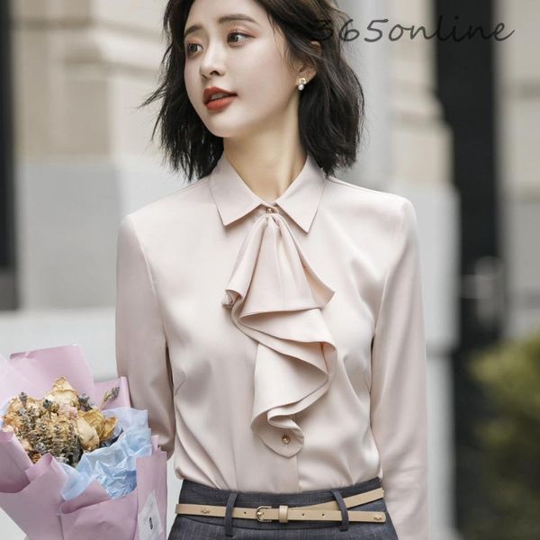 women's blouses & shirts fashion styles women long sleeve with ruffled collar novelty apricot spring autumn female blouse clothes, White
women's blouses & shirts fashion styles women long sleeve with ruffled collar novelty apricot spring autumn female blouse clothes, White