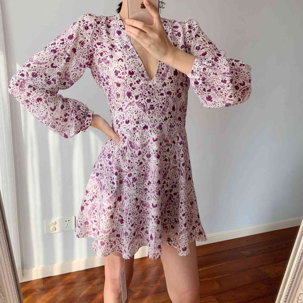 dress women purple floral print mini dress lady long 2021 spring summer three-quarter sleeve short dresses sweet holiday, Black;gray
dress women purple floral print mini dress lady long 2021 spring summer three-quarter sleeve short dresses sweet holiday, Black;gray