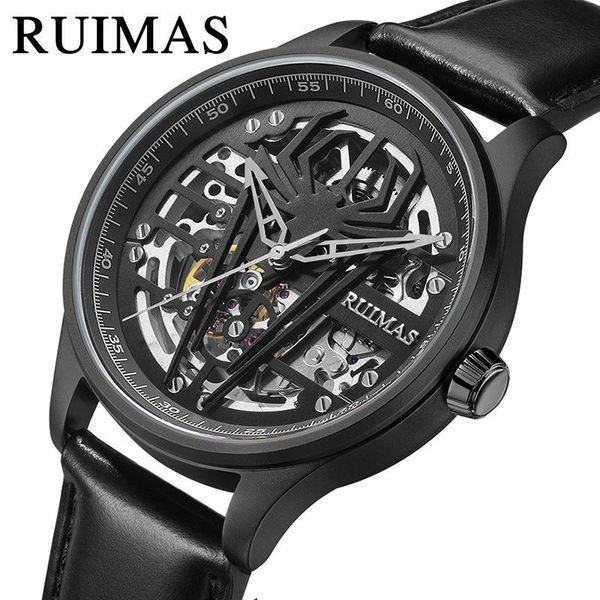 wristwatches ruimas original man fashion casual automatic spider pattern hollow out skeleton male clock erkek kol saati 6787, Slivery;brown
wristwatches ruimas original man fashion casual automatic spider pattern hollow out skeleton male clock erkek kol saati 6787, Slivery;brown