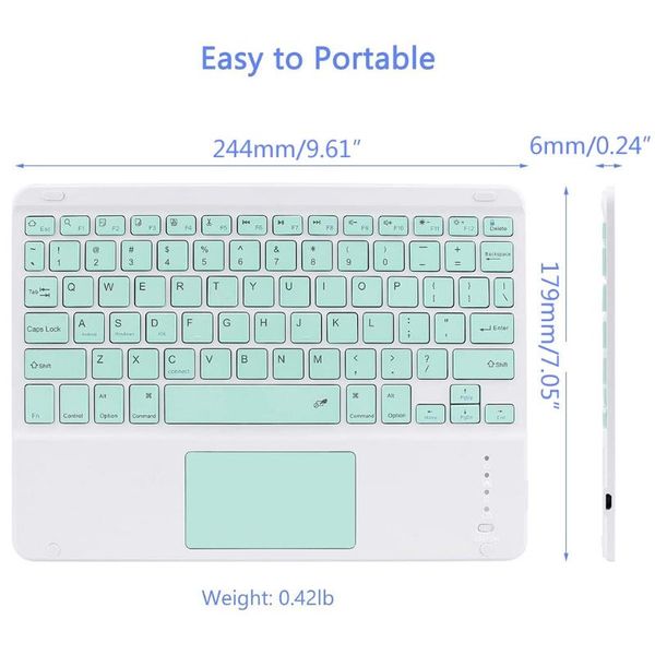 keyboards wireless bluetooth keyboard with touchpad usb rechargeable built-in multi-touch for pc lapmobile phone
keyboards wireless bluetooth keyboard with touchpad usb rechargeable built-in multi-touch for pc lapmobile phone