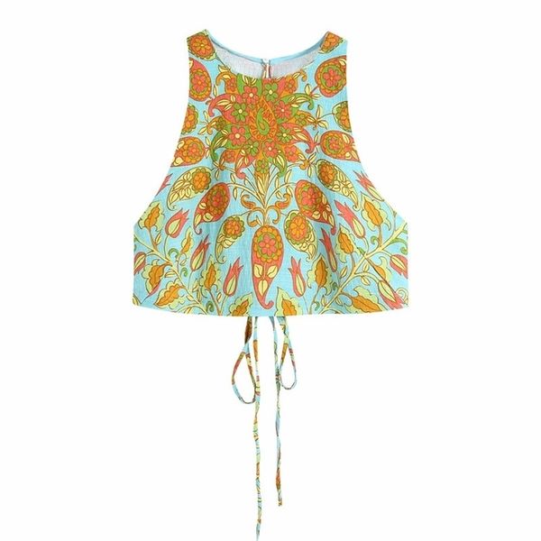 sweet women square collar bow lace blouse summer fashion ladies chinese style vest female printed short 210515, White
sweet women square collar bow lace blouse summer fashion ladies chinese style vest female printed short 210515, White