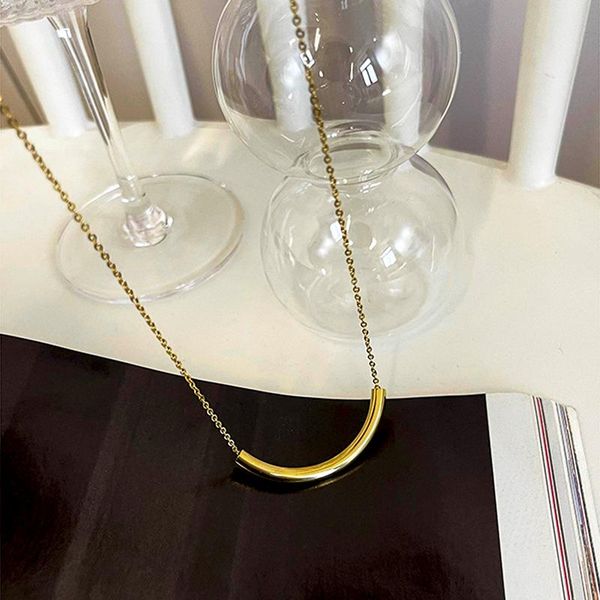 pendant necklaces korean fashion arc shape chain necklace for women girl jewelry anniversary weddings party ins gift, Silver
pendant necklaces korean fashion arc shape chain necklace for women girl jewelry anniversary weddings party ins gift, Silver