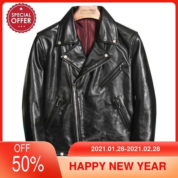 black motorcycle style slim fit genuine leather jacket men plus size 4xl real natural horsehide autumn short biker coat men's & faux
black motorcycle style slim fit genuine leather jacket men plus size 4xl real natural horsehide autumn short biker coat men's & faux