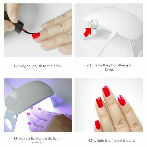 other lighting bulbs & tubes nails lamp led light potable mini uv nail dryer gel fast cure art tool usb 6w pink white micro manicure
other lighting bulbs & tubes nails lamp led light potable mini uv nail dryer gel fast cure art tool usb 6w pink white micro manicure