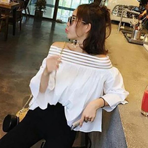 women's blouses & shirts off shoulder blouse women club evening party puff sleeve mesh tee shirt solid color black white chiff
women's blouses & shirts off shoulder blouse women club evening party puff sleeve mesh tee shirt solid color black white chiff