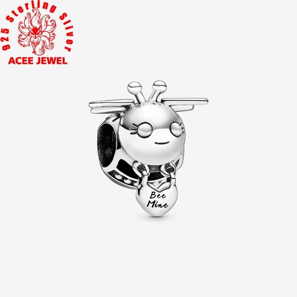 premium 925 sterling silver beads bee mine charms adapting original pandora bracelets women diy jewelry, Black
premium 925 sterling silver beads bee mine charms adapting original pandora bracelets women diy jewelry, Black