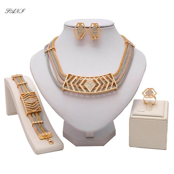 earrings & necklace fani nigerian wedding woman accessories jewelry set fashion african beads dubai gold colorful wholesale, Silver
earrings & necklace fani nigerian wedding woman accessories jewelry set fashion african beads dubai gold colorful wholesale, Silver