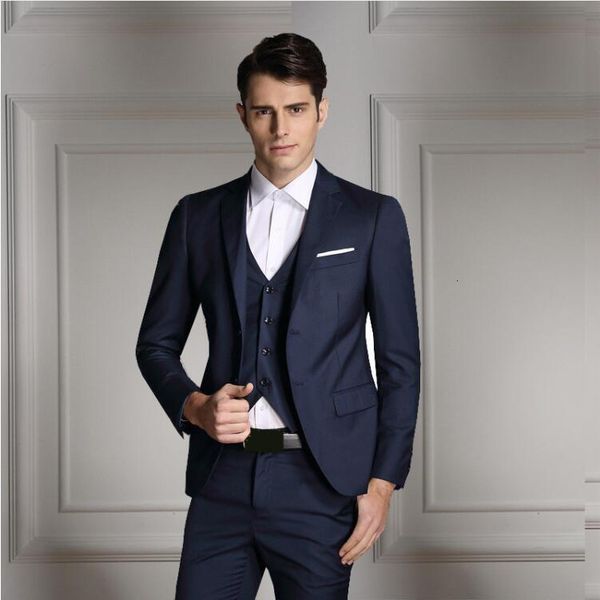 men's suits & blazers rand men fashion three piece set business casual slim fit black gray royal blue navy groom wedding for tuxed, White;black
men's suits & blazers rand men fashion three piece set business casual slim fit black gray royal blue navy groom wedding for tuxed, White;black
