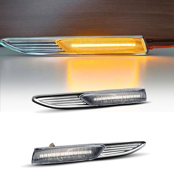 emergency lights 2pcs dynamic amber clear lens led side marker turn signal light for mondeo 4 saloon estate turnier 2007.03-2021.01 c
emergency lights 2pcs dynamic amber clear lens led side marker turn signal light for mondeo 4 saloon estate turnier 2007.03-2021.01 c