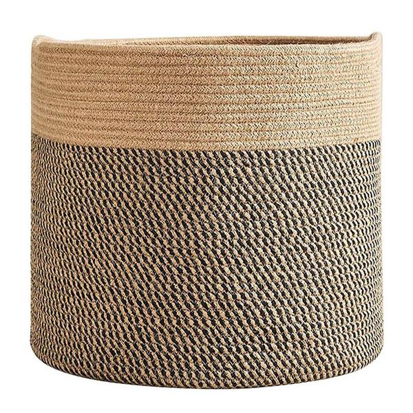 storage baskets large cotton rope basket 15.8x15.8x13.8inch - baby laundry woven blanket nursery bin
storage baskets large cotton rope basket 15.8x15.8x13.8inch - baby laundry woven blanket nursery bin