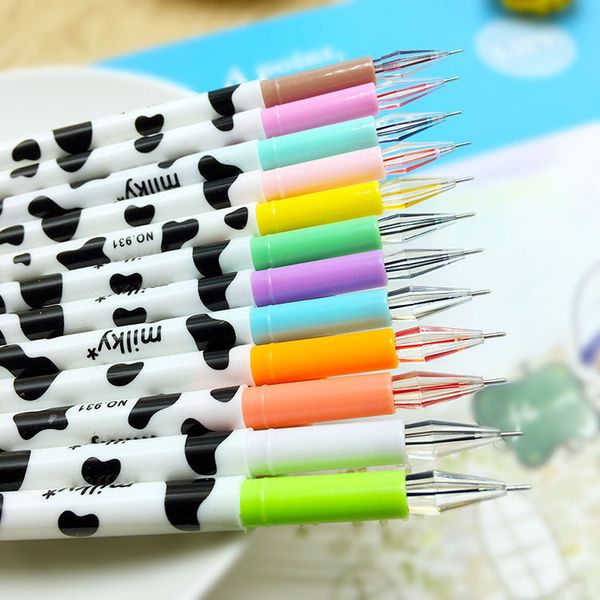 pen korean version cartoon milk cow 12 color neutral color 0.38mm student water signature
pen korean version cartoon milk cow 12 color neutral color 0.38mm student water signature