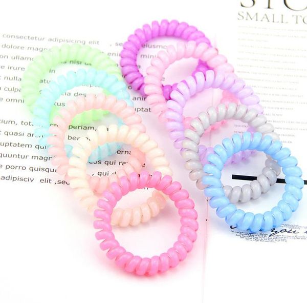 2021 27 colors 6.5cm telephone wire cord gum hair tie girls elastic hair band ring rope candy color bracelet stretchy scrunchy, Slivery;white
2021 27 colors 6.5cm telephone wire cord gum hair tie girls elastic hair band ring rope candy color bracelet stretchy scrunchy, Slivery;white
