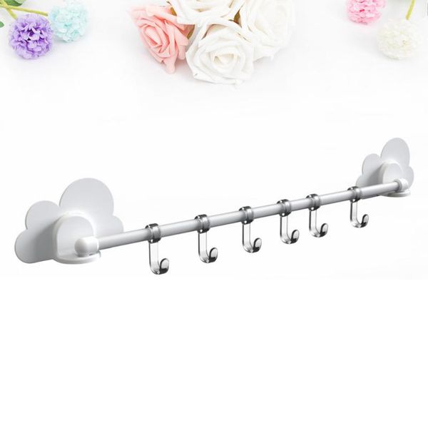 hooks & rails kitchen bathroom bedroom traceless wall hook hanger storage rack punch cartoon shape (white)
hooks & rails kitchen bathroom bedroom traceless wall hook hanger storage rack punch cartoon shape (white)