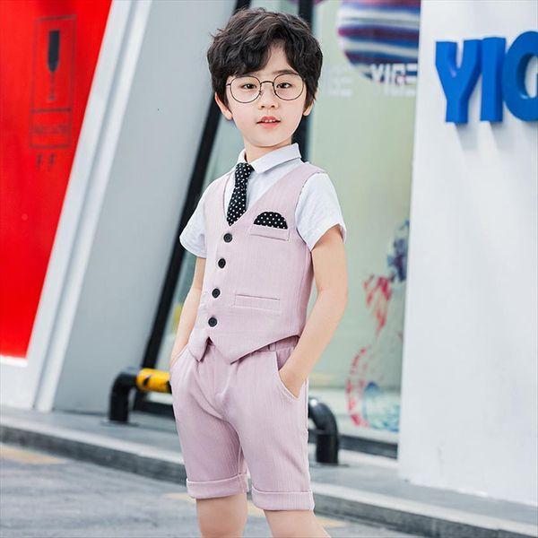 boys summer formal vest shorts 2pcs clothing set kids birthday ceremonial wedding dress skirt suit gentleman children costumes, White
boys summer formal vest shorts 2pcs clothing set kids birthday ceremonial wedding dress skirt suit gentleman children costumes, White
