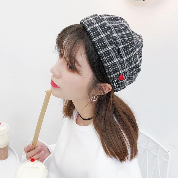 berets spring and summer female japanese art love landlord hat korean wild pumpkin cute melon beret, Blue;gray
berets spring and summer female japanese art love landlord hat korean wild pumpkin cute melon beret, Blue;gray
